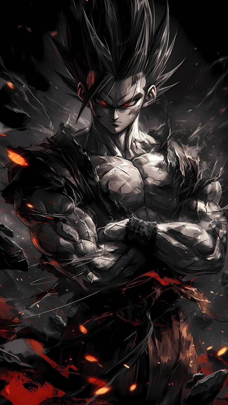 Goku Arms Crossed