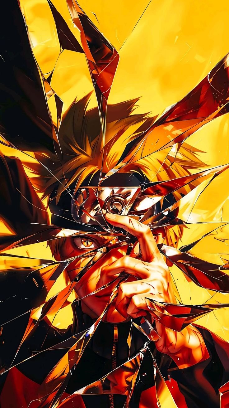 Shattered Naruto Portrait