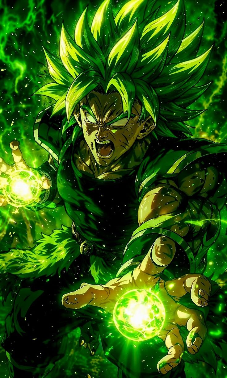 Broly Green Blast